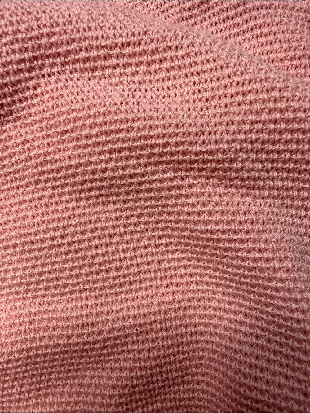 J.Crew Men’s Iced Quartz Pink Textured Knit Crewneck Sweater Light NWT Large